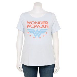 Plus Size Wonder Woman Graphic Tee Size 1X